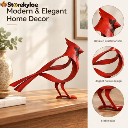 🕊️Elegant and minimalist metal bird sculpture -- Fleeting Moments of Lightness in the Natural World！ - Houseware &