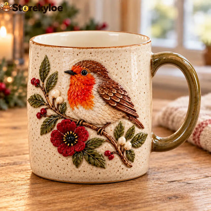 🎁embossed Nature Mug Collection - C