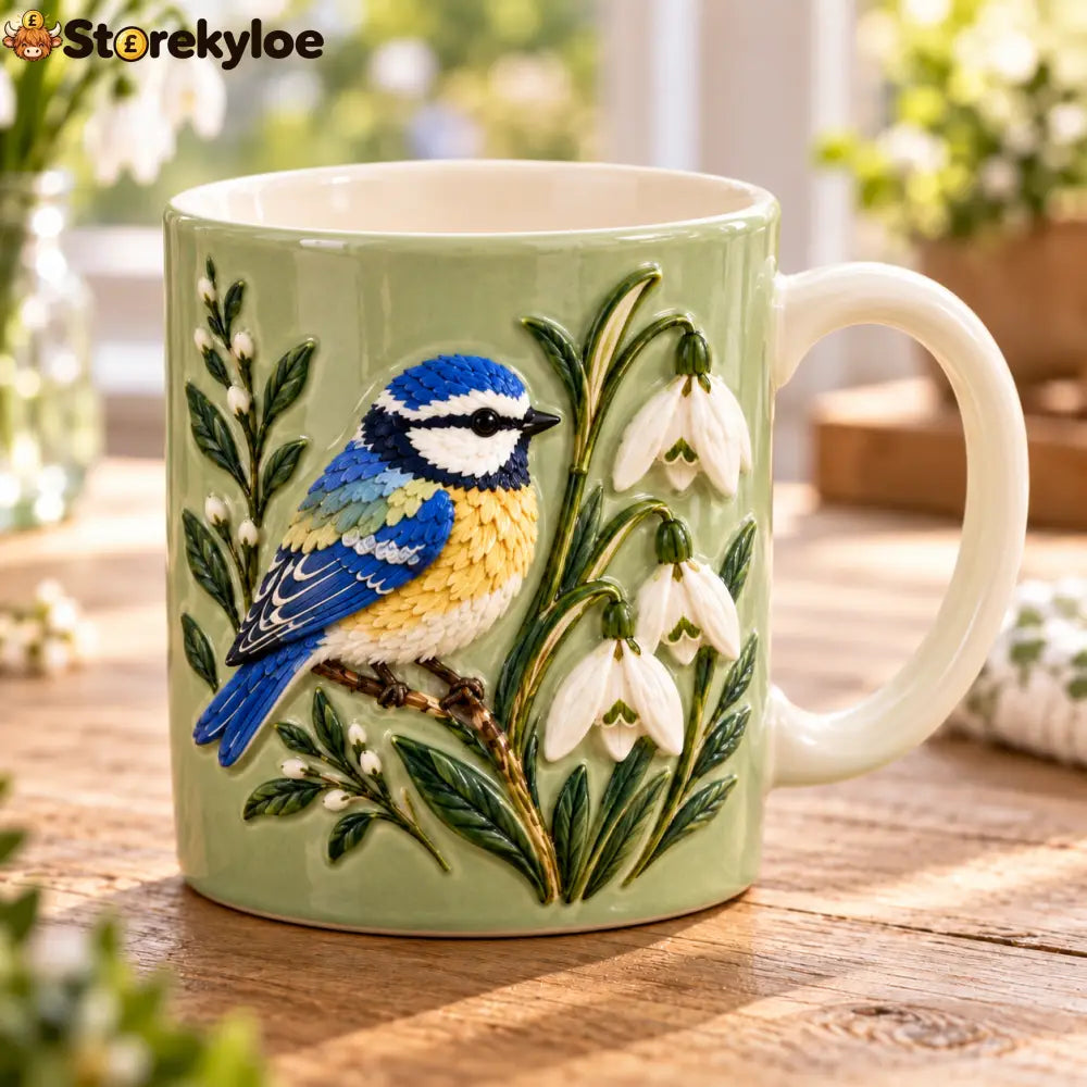 🎁embossed Nature Mug Collection - D