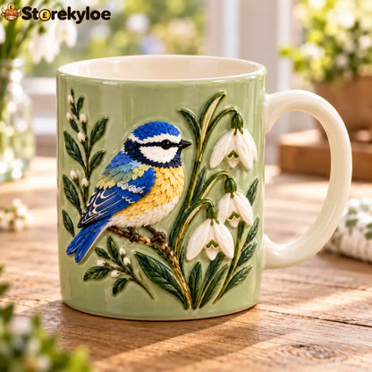 🎁embossed Nature Mug Collection - D