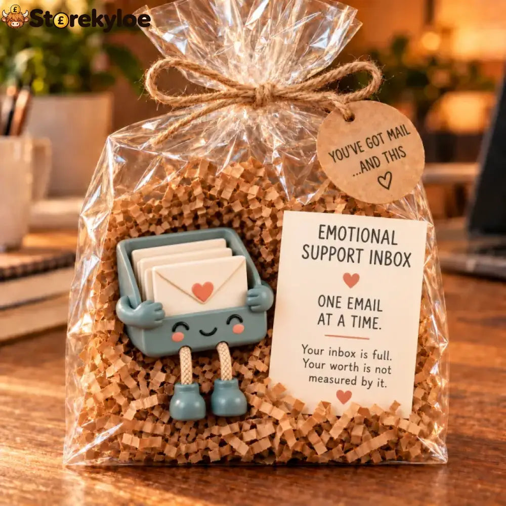 🔥emotional Support Desk Companions🎁funny Coworker Gift With Encouraging Message Card - 📥 Inbox