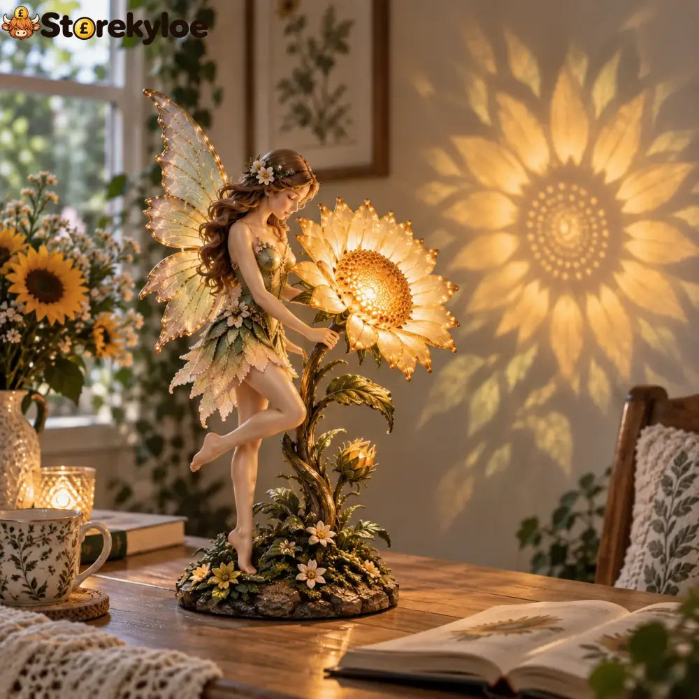 🌻Enchanted Sunflower Fairy Projection Lamp