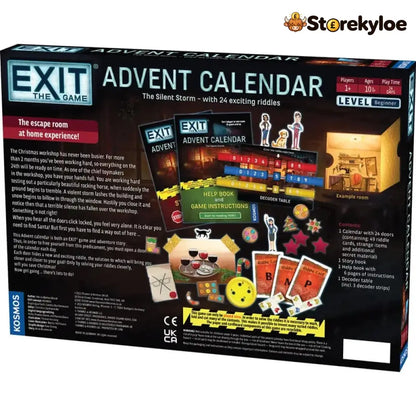 🔎🎄Escape the Workshop! Advent Calendar – 🗝️ ✨ 24 Days of Puzzle Adventure & Fun