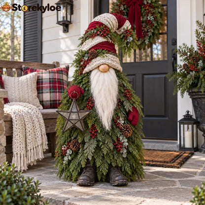 Evergreen Star Gnome™ Lighted Christmas Woodland Decor