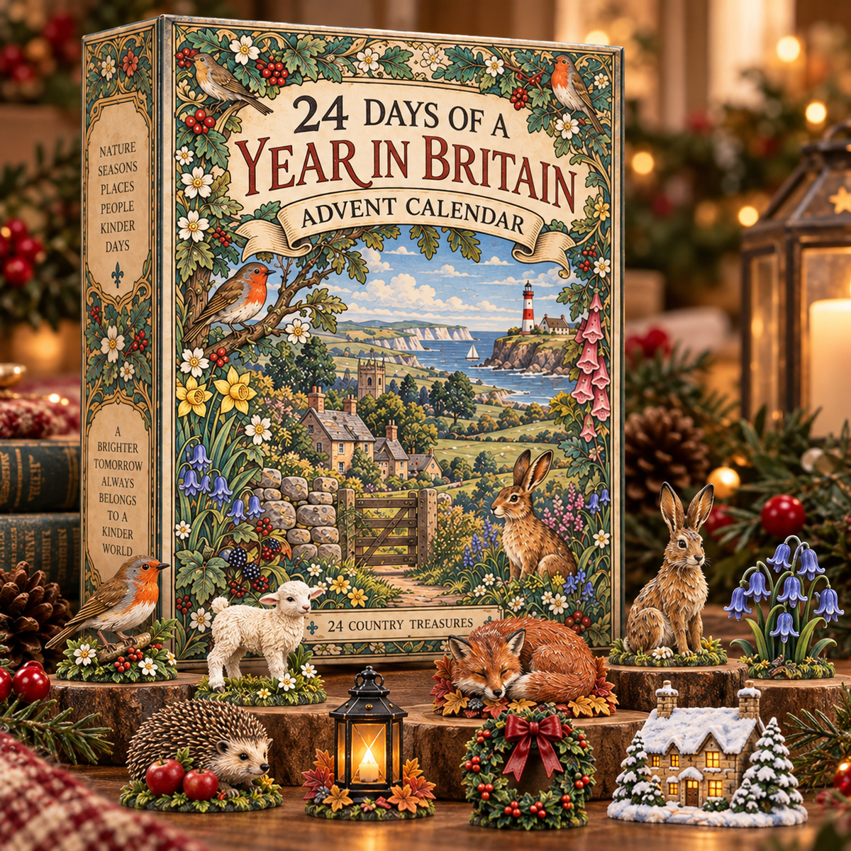 A Year in Britain Advent Calendar – 24 Days of Country, Coast & Wildlife Treasures
