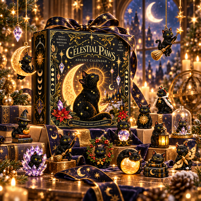 🐈‍⬛🌙 Celestial Paws Advent Calendar – 24 Days of Black Cat Magic