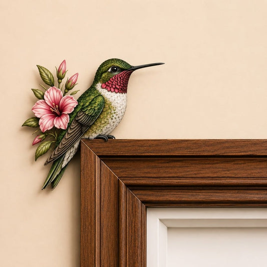 🐦✨Wooden Chickadee Door Topper