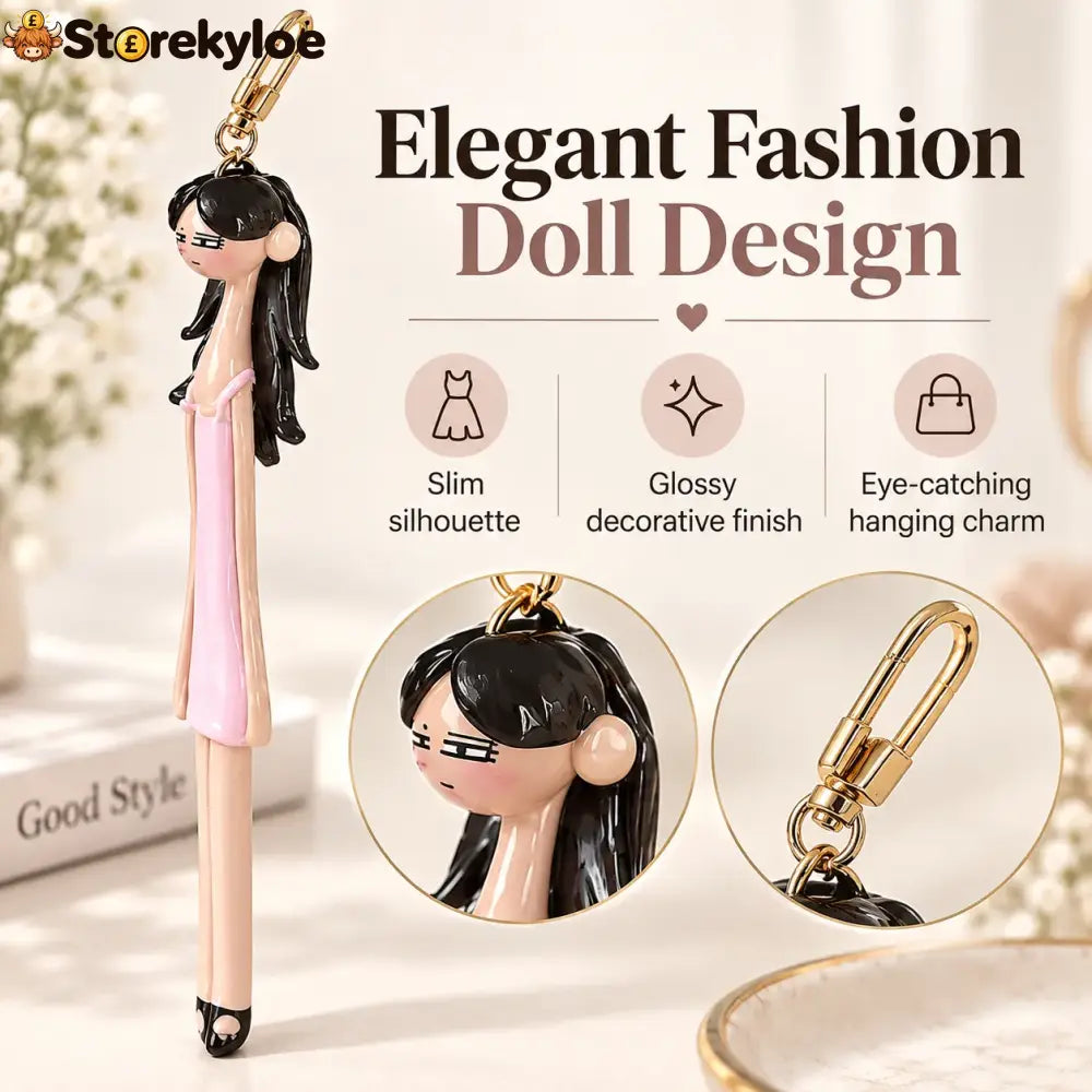 👜✨ Fashion Doll Bag Charms, 3 Stylish Designs to Add Personality to Your Favorite Bag! - ALL