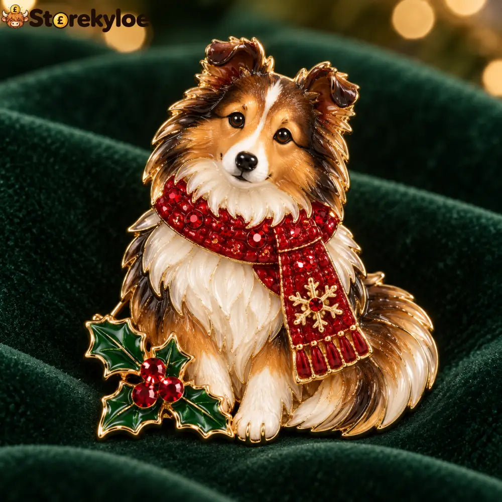 🐕 FESTIVE SHELTIE CHRISTMAS COLLECTION - E