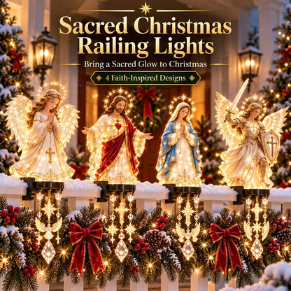 ✨ Sacred Christmas Railing Lights | The Christmas Decoration That Feels Truly Meaningful
