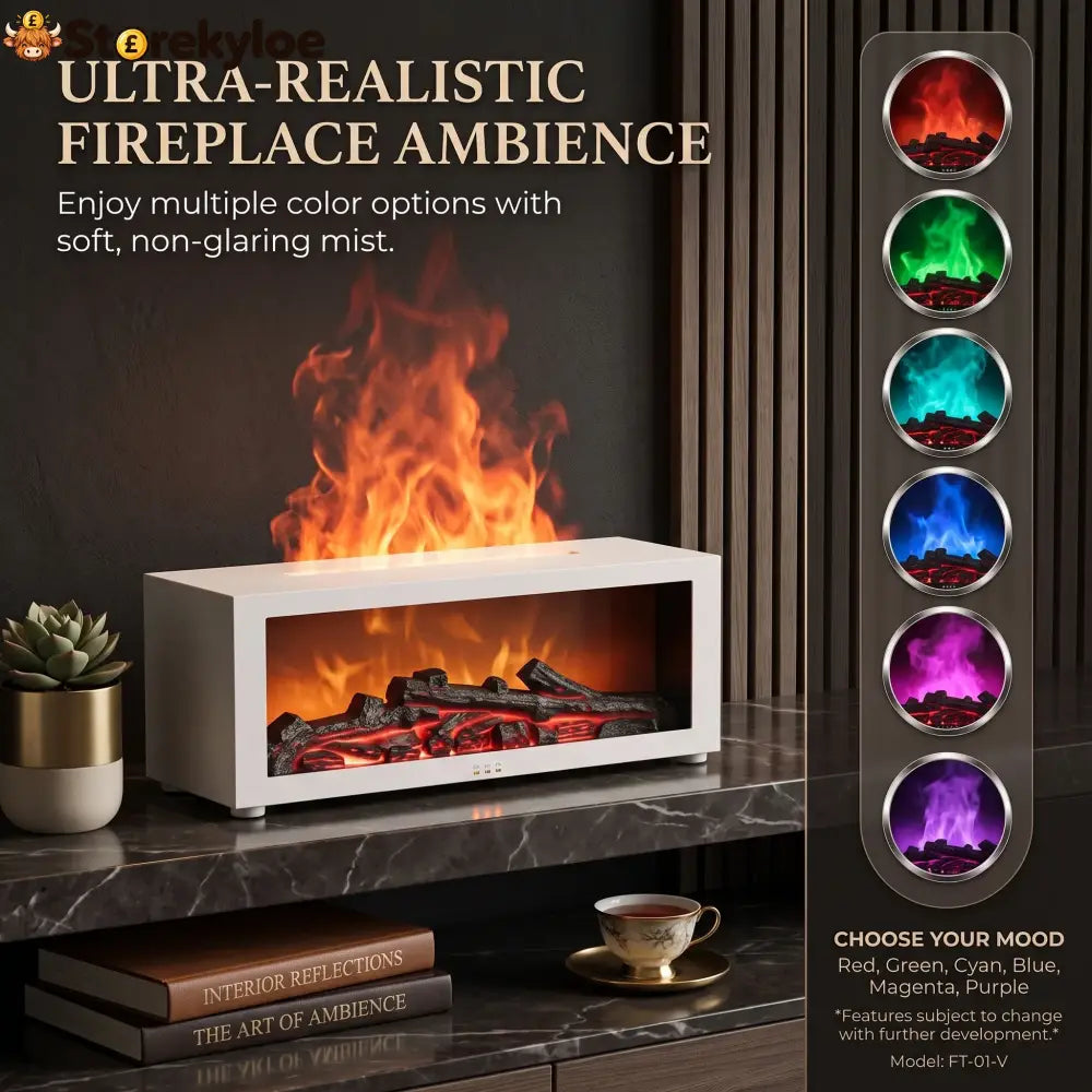 Firehome Flame Diffuser - Black