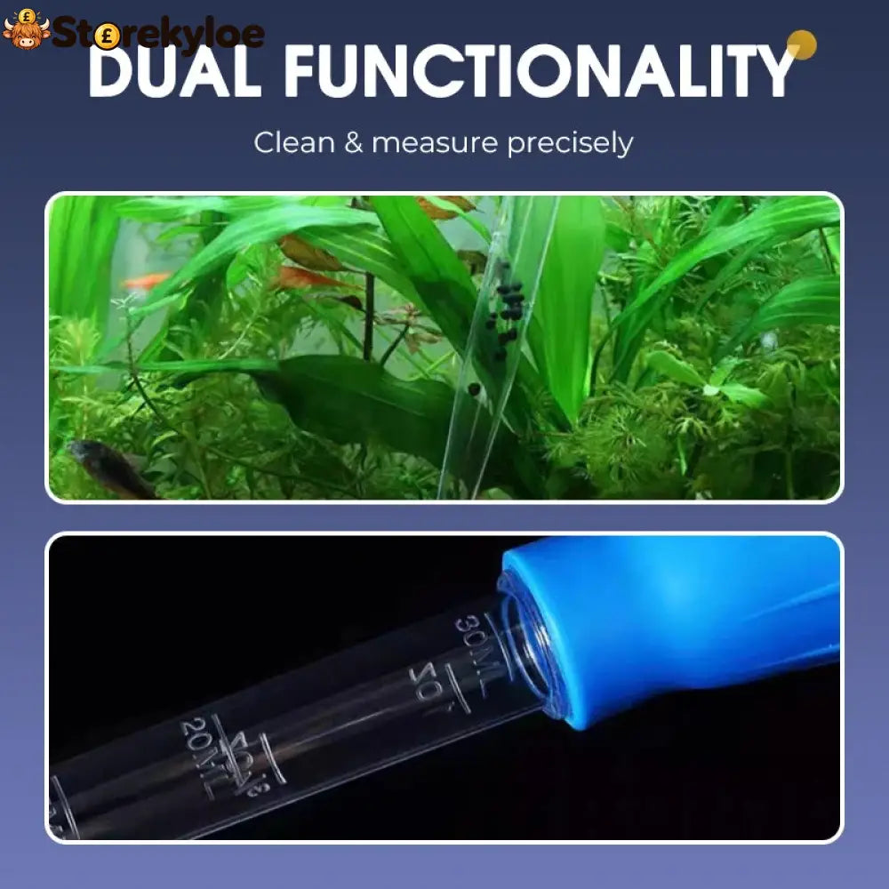Fish Tank Cleaning Waste Dropper