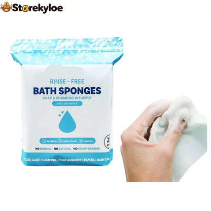 🏆Flash Sale⚡ 50K+ 🌈Disposable Rinse-Free Bathing Wipes🧼 - Unscented