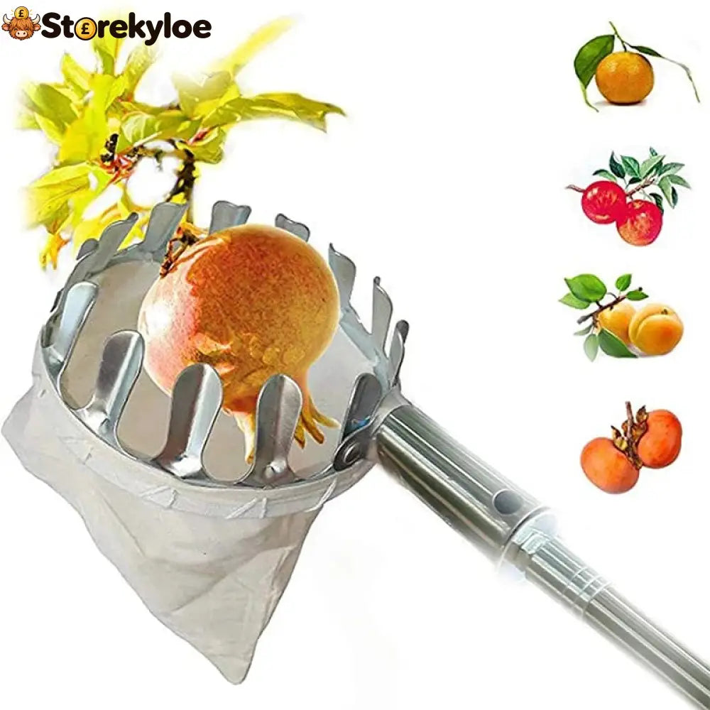 🍎 Fruit Picker with Collection Basket - Tools