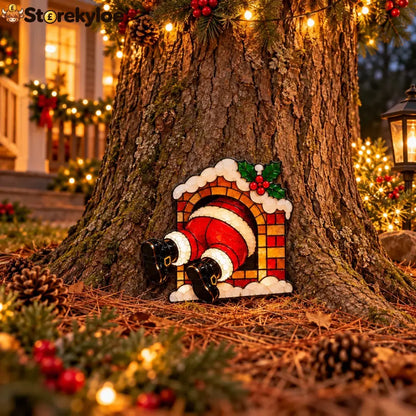 🎁Funny Christmas Baseboard Decorations – 5 Playful Holiday Designs