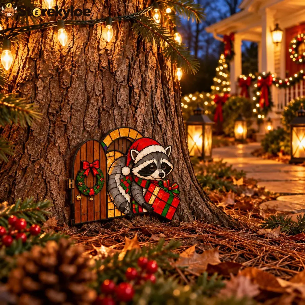 🎁Funny Christmas Baseboard Decorations – 5 Playful Holiday Designs
