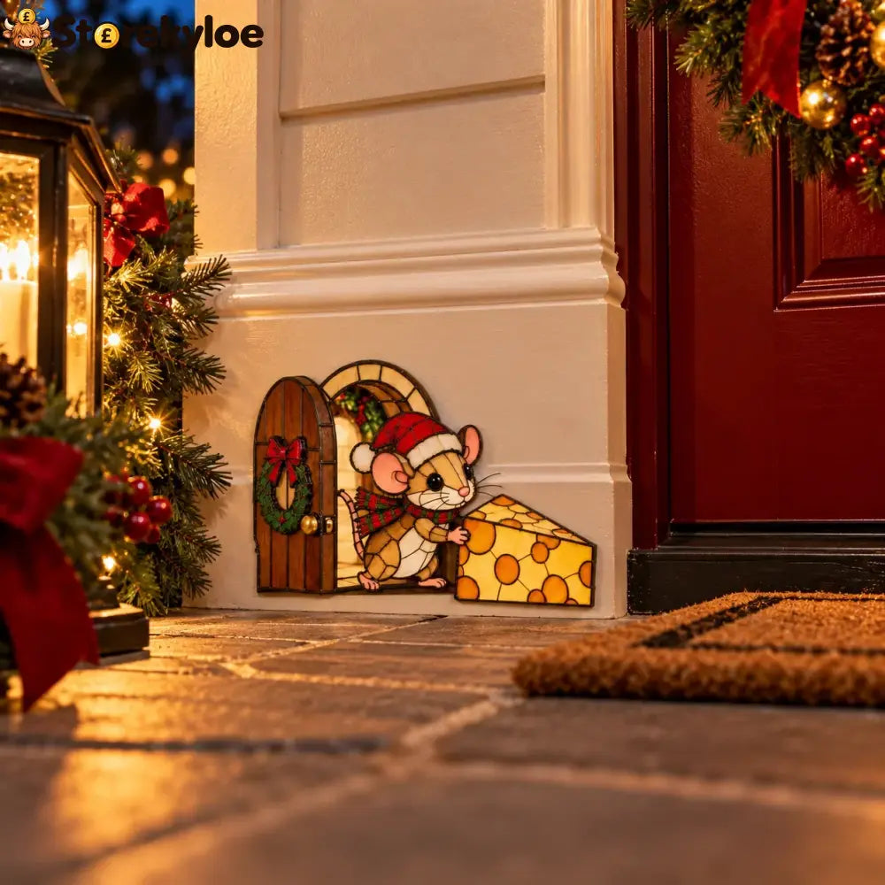 🎁Funny Christmas Baseboard Decorations – 5 Playful Holiday Designs