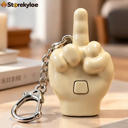 Funny Gesture Keychain Phone Stand - One
