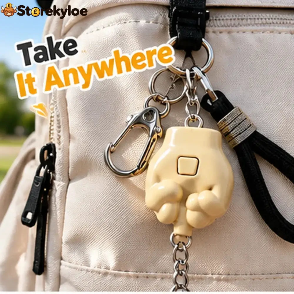 Funny Gesture Keychain Phone Stand - One