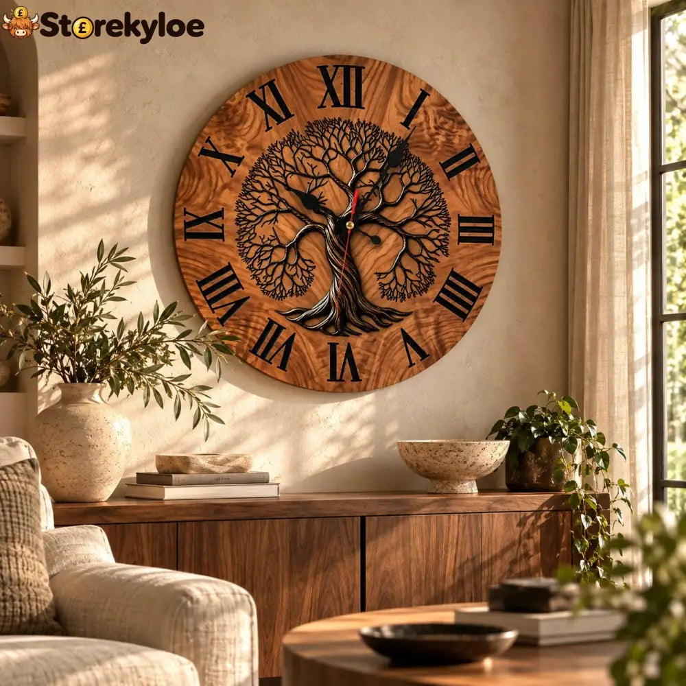 Gaia™ – Tree of Life Wall Clock