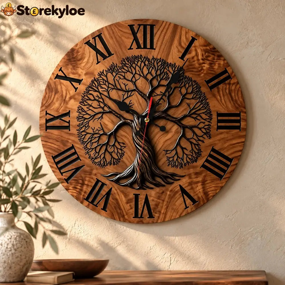 Gaia™ – Tree of Life Wall Clock