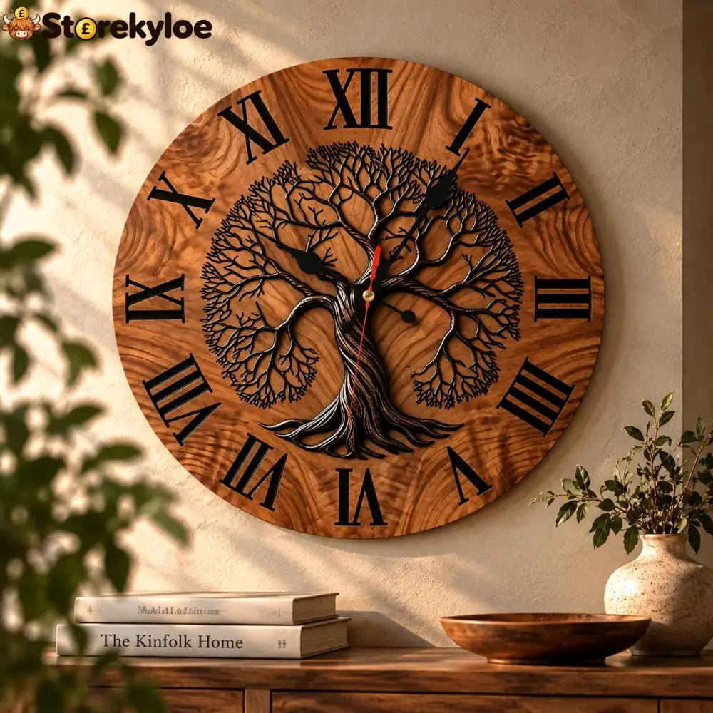 Gaia™ – Tree of Life Wall Clock