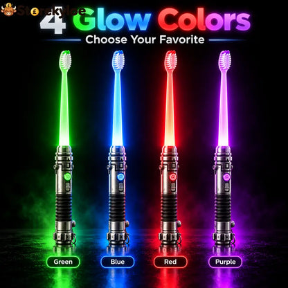Galactic Glow Toothbrush – LED Light-Up Manual Toothbrush - Variant 1