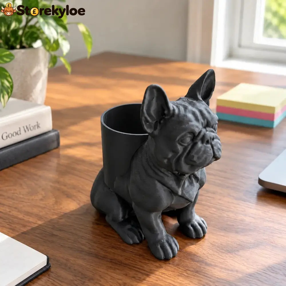 🐶german Shepherd Desk Organizer - French Bulldog