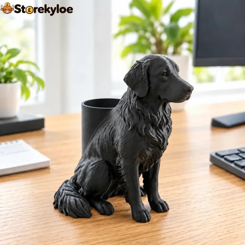 🐶german Shepherd Desk Organizer - Golden Retrieve