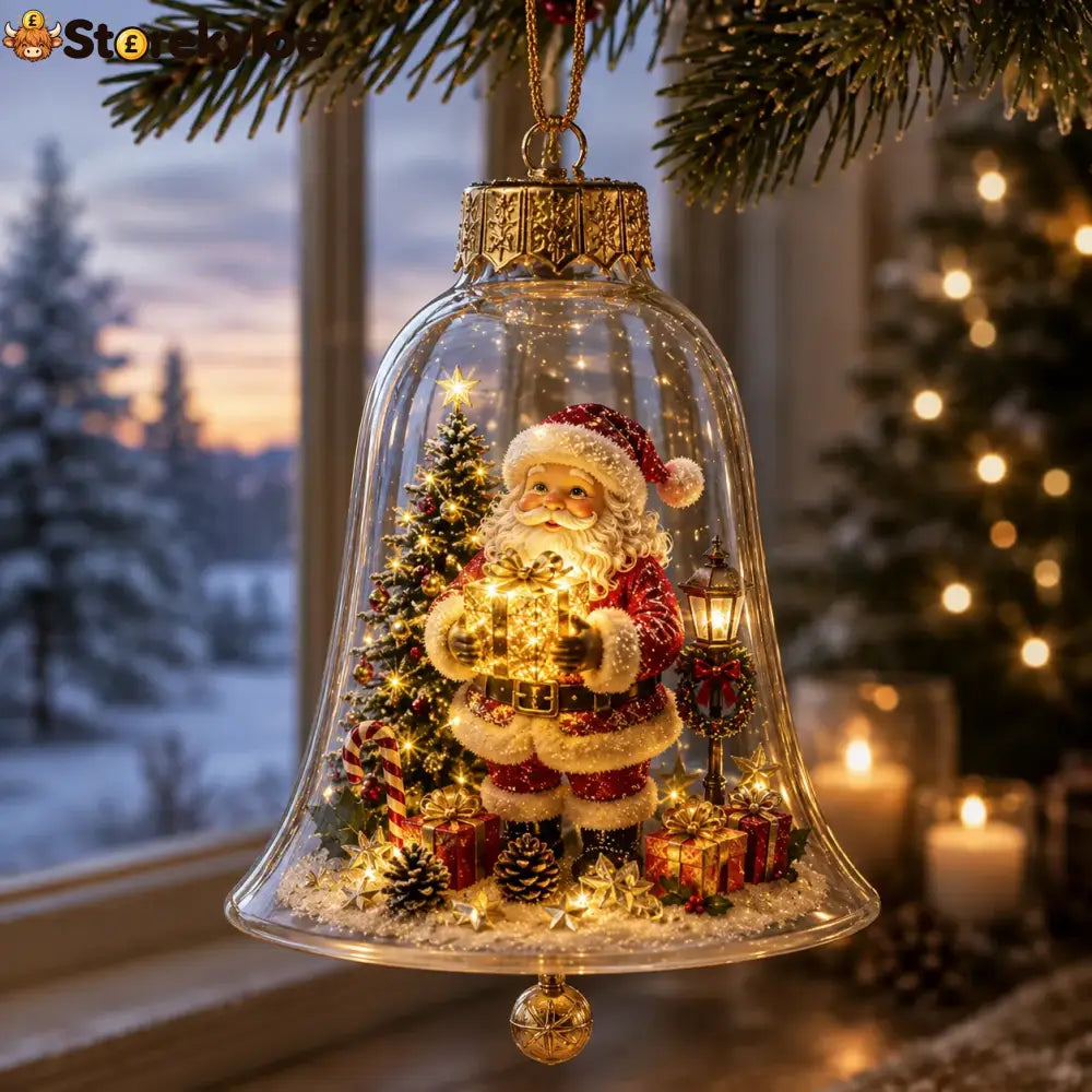✨🎄 Glowing Christmas Story Ornament – Light-up Mini Holiday Scene - 🔥🔥Complete Set - All 8 Styles Included (35% OFF &