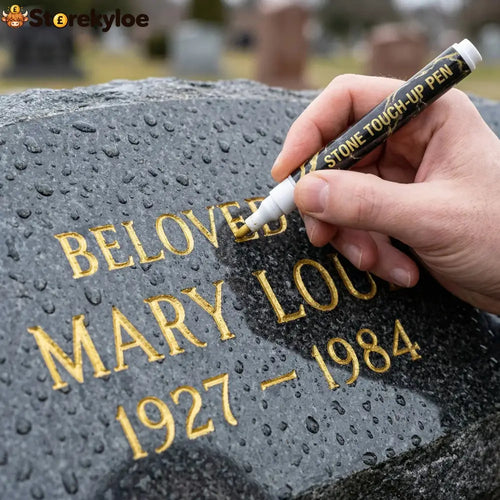 🐦Golden Tombstone Marker Pen for Restoring Faded Grave Inscriptions - Gold / 1 Pack
