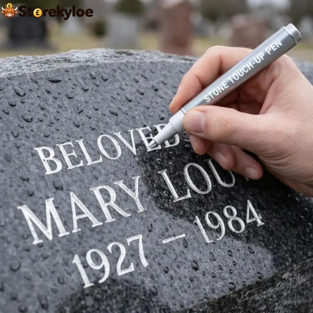 🐦Golden Tombstone Marker Pen for Restoring Faded Grave Inscriptions - Silver / 1 Pack