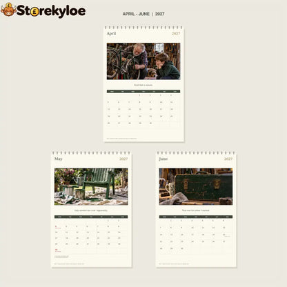 🔥Grandad’s Shed: Appointment Only - 2027 A4 Wall Calendar