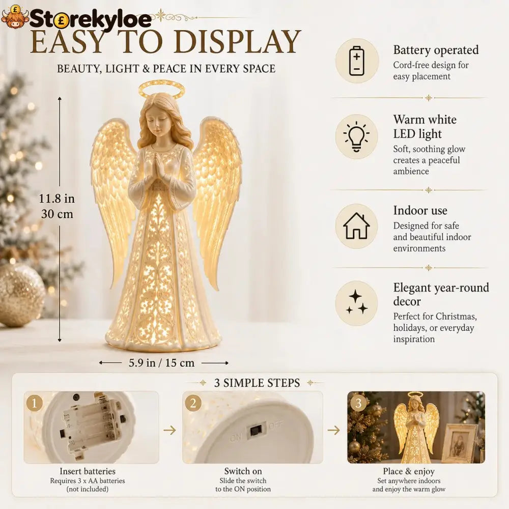 Guardian Angel Christmas Light – A Symbol of Hope Love & Protection - Alle Neuheiten