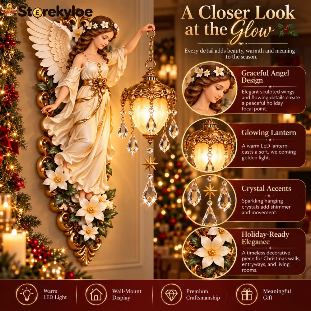 Guardian Angel Christmas Light – A Symbol of Hope Love & Protection - Autozubehör