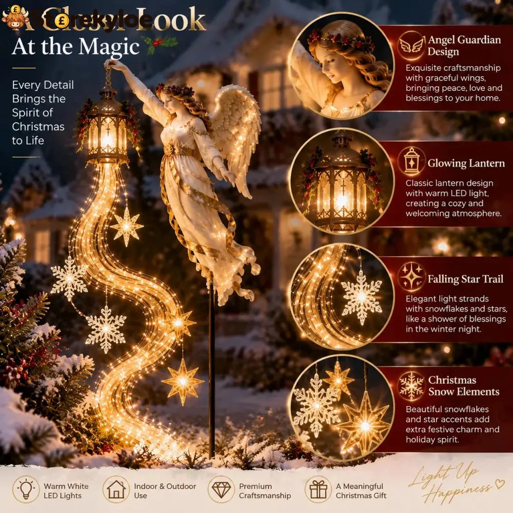 🔥Guardian Angel Christmas Pathway Light