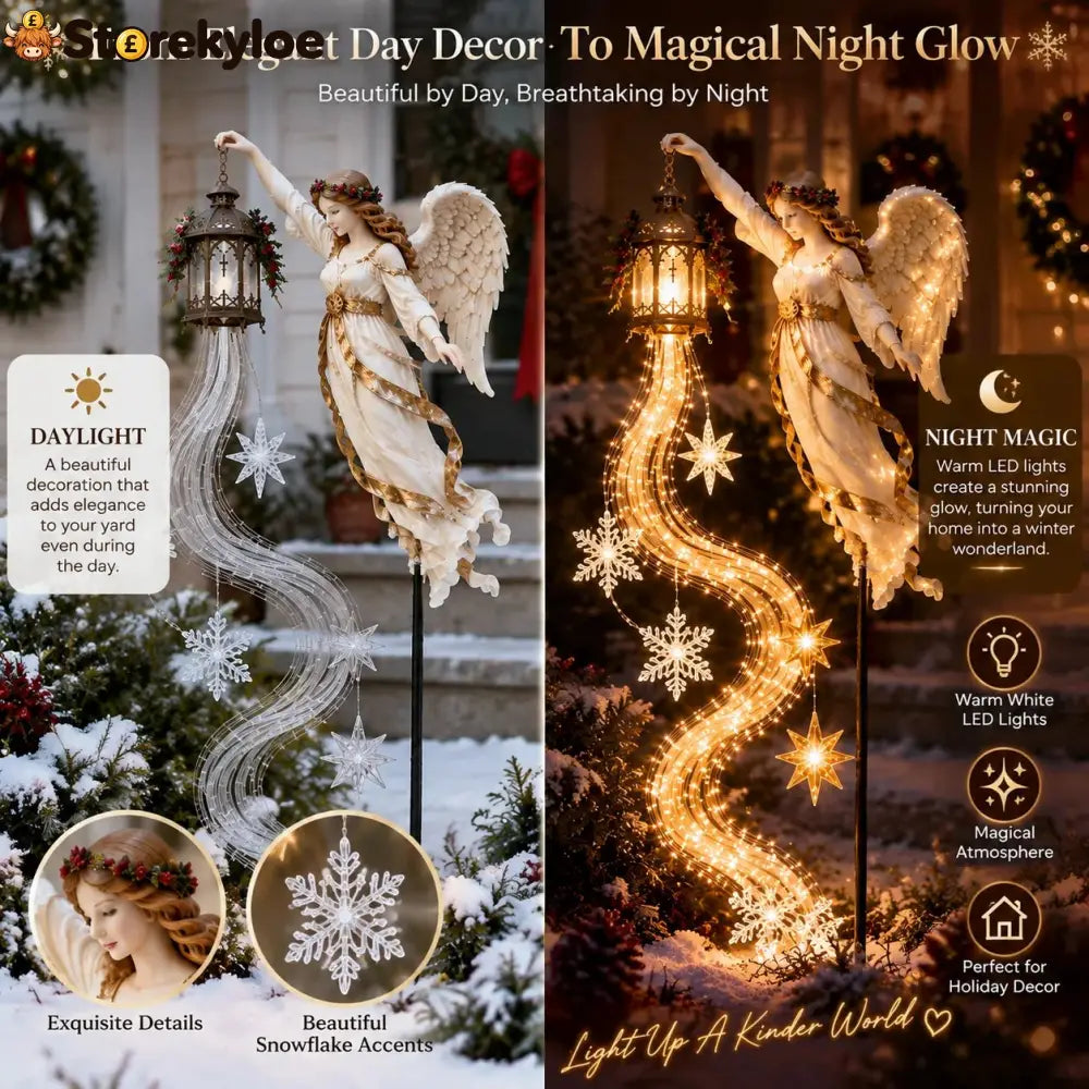🔥Guardian Angel Christmas Pathway Light
