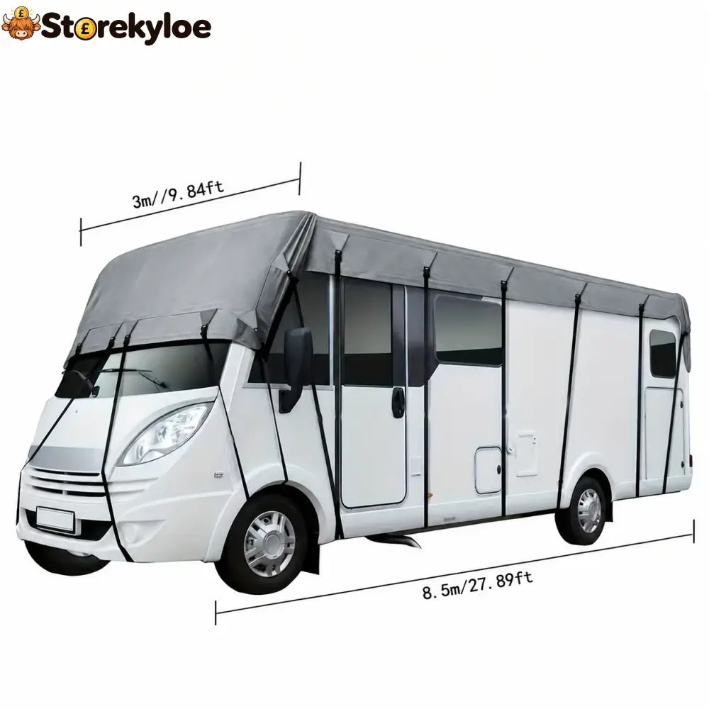 🎃halloween Deal 49% Off!🚐caravan & Motorhome Roof Cover – 210d Oxford With Secure Adjustable Straps