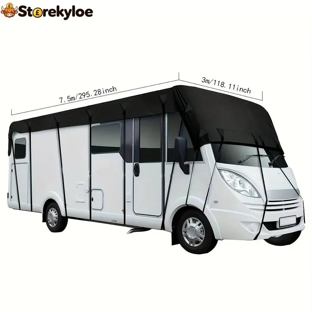 🎃halloween Deal 49% Off!🚐caravan & Motorhome Roof Cover – 210d Oxford With Secure Adjustable Straps