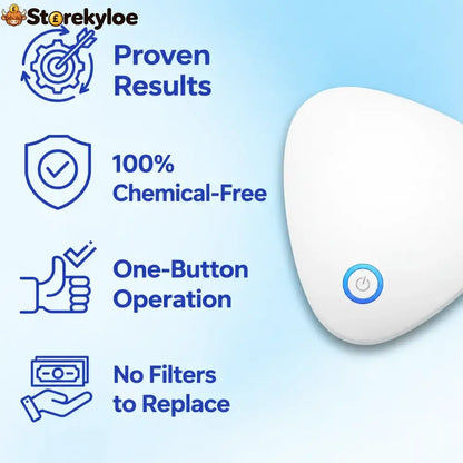 🎃halloween Deal 50% Off!🔄portable Ozone Odour Treatment Device – 3 Modes Rechargeable & Auto Shut-off - 1 Pcs