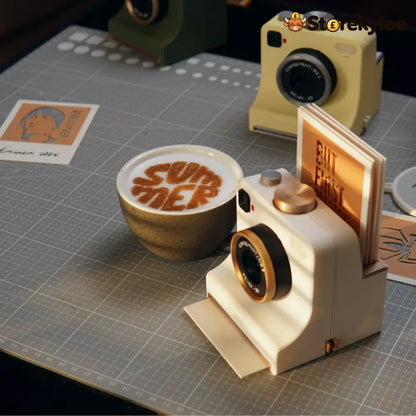 🎃Halloween Deal 50% OFF!🔥Retro Coffee Art Camera – Mechanical Latte Stencil Printer - Hot Sale