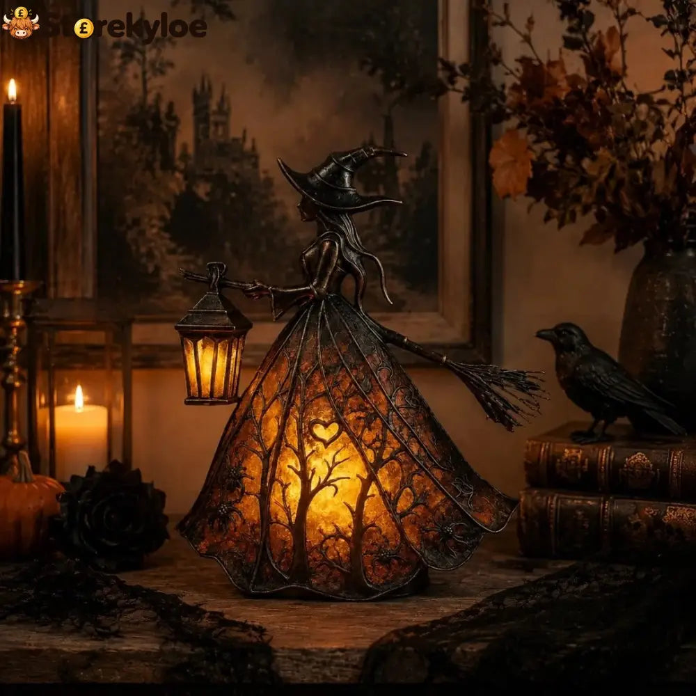 ✨Last Day 49% OFF✨Halloween Witch Lamp Tabletop Decoration