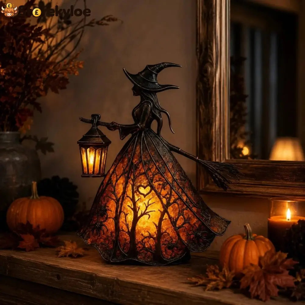 ✨Last Day 49% OFF✨Halloween Witch Lamp Tabletop Decoration