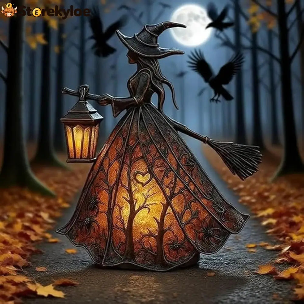 ✨Last Day 49% OFF✨Halloween Witch Lamp Tabletop Decoration