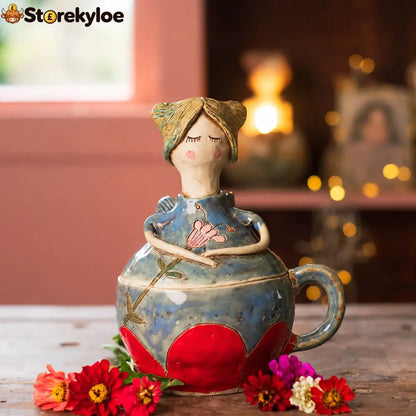 💖 Handmade Fairies Storage Jar/Mug - Dewdrop
