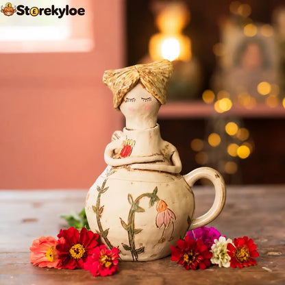 💖 Handmade Fairies Storage Jar/Mug - Isola