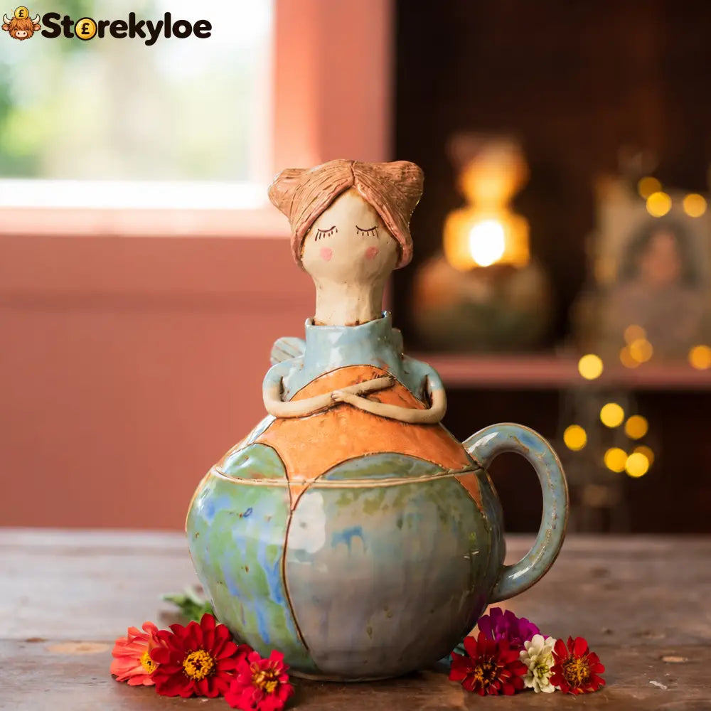 💖 Handmade Fairies Storage Jar/Mug - Mossveil