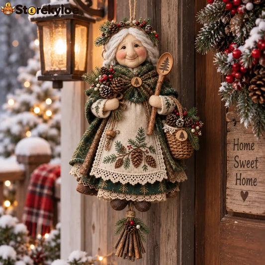 🔥😍Handmade Good Luck Granny 🍀Chase Away Worries Bring Home Warmth - Style-A