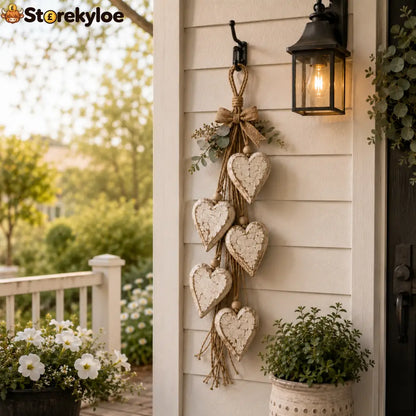 🍂🤎Hanging Heart Wall Decor