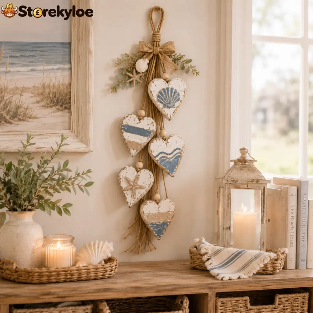 🍂🤎Hanging Heart Wall Decor